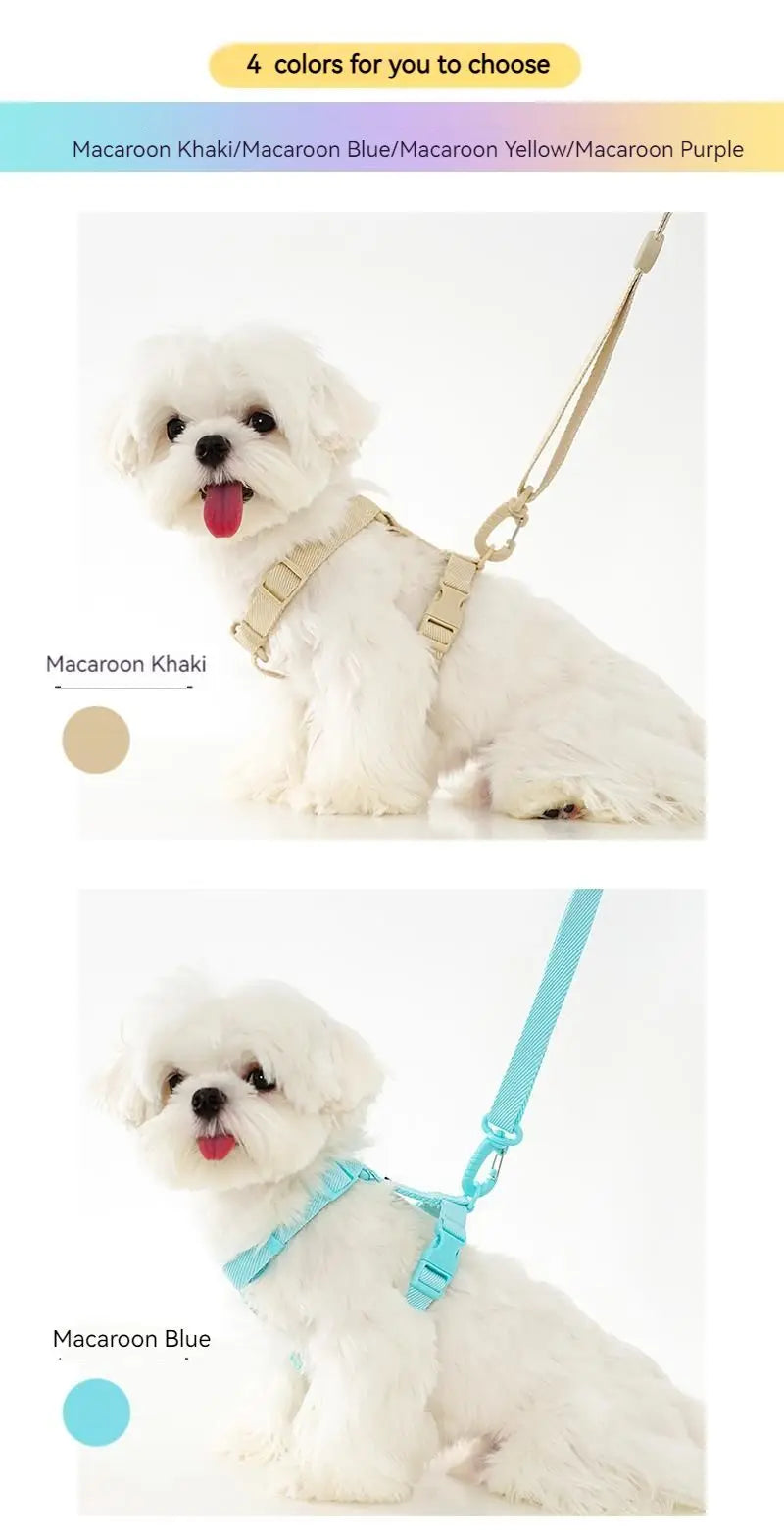 🐶 Moku WalkFit – Arnés Antitirones con Correa para Perros | Paseos Más Seguros y Cómodos 🐶🦮