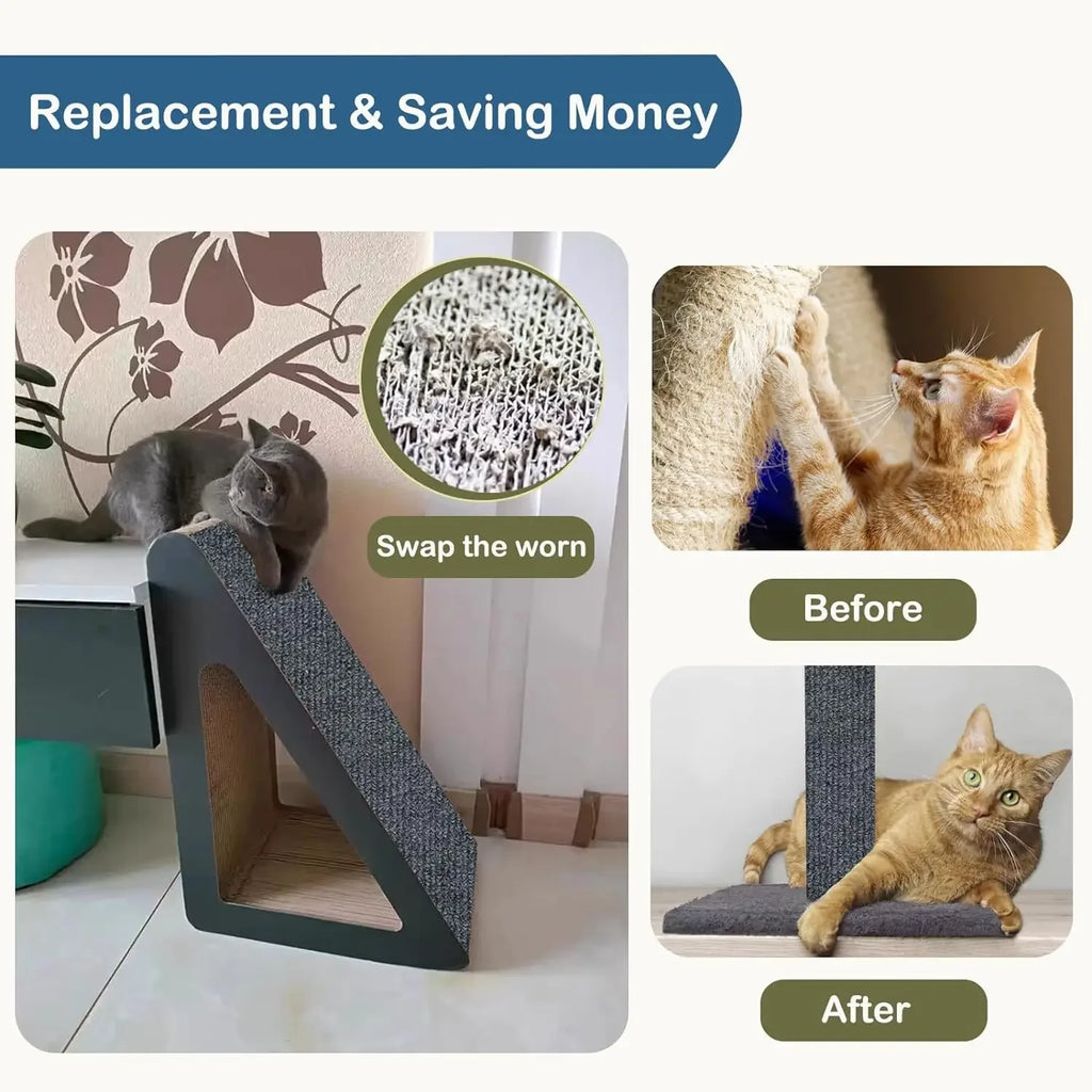 🐱 Moku Scratch – Protector Adhesivo Antirrasguños para Gatos | Protege tus Muebles y Paredes 🐱✨