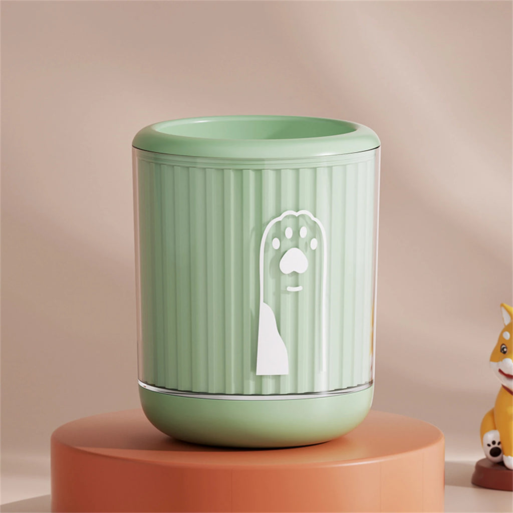 Moku PawClean – Limpiador de Patas para Perros | Cepillos de Silicona Suave para una Limpieza Rápida