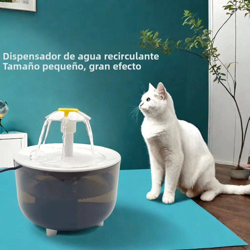 USB Electric Mute 1.2L Pet Water Fountain Automatic Cat Drink Bowl Filter Pet Drinking Dispenser Drinker For Cats Water Filter