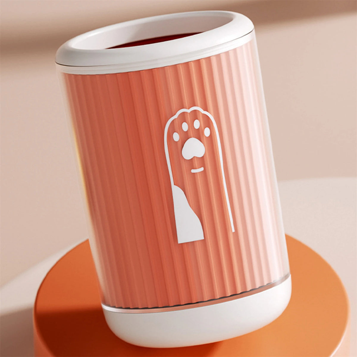 Moku PawClean – Limpiador de Patas para Perros | Cepillos de Silicona Suave para una Limpieza Rápida