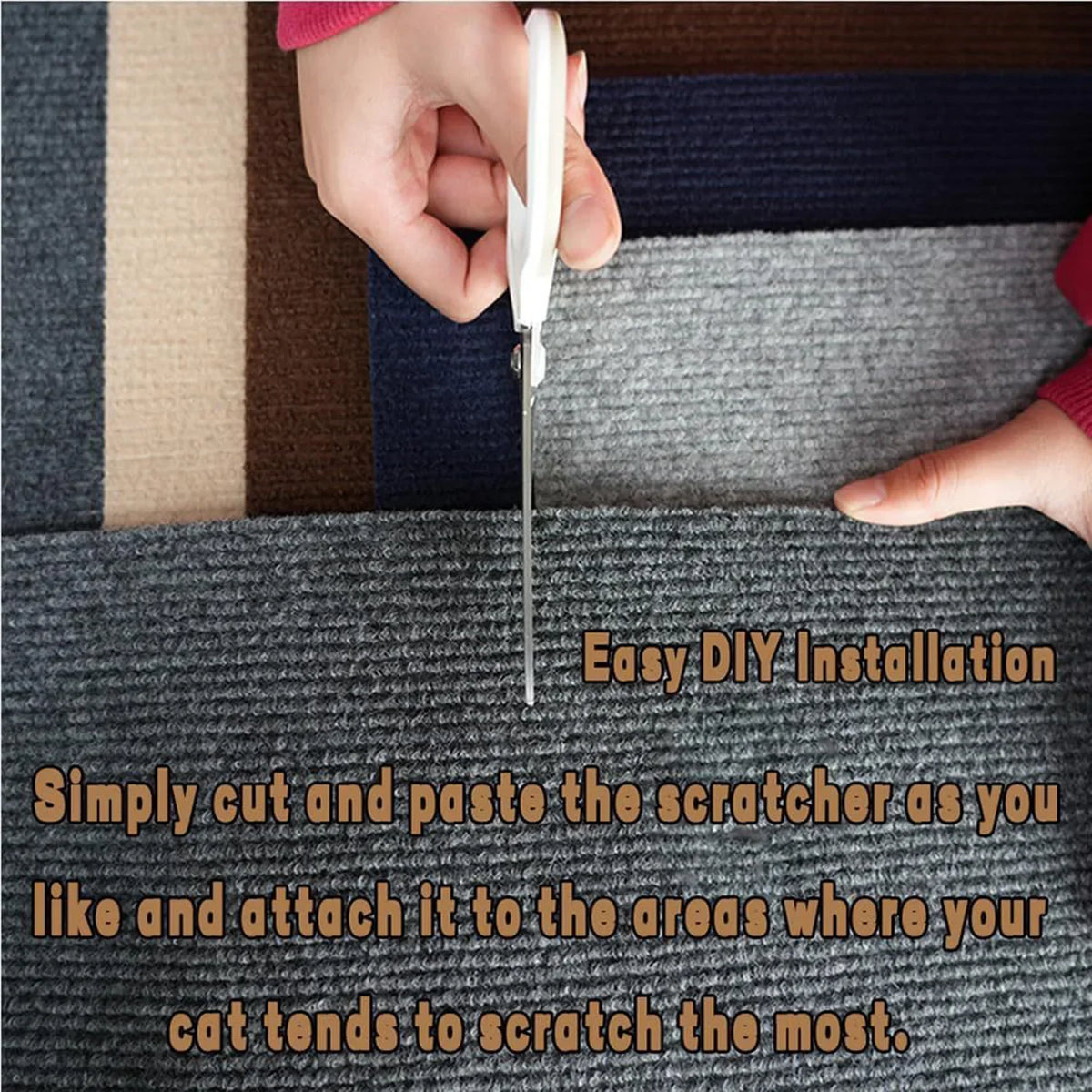 🐱 Moku Scratch – Protector Adhesivo Antirrasguños para Gatos | Protege tus Muebles y Paredes 🐱✨