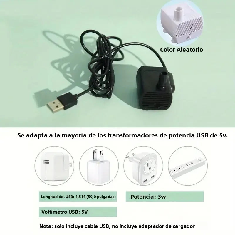 USB Electric Mute 1.2L Pet Water Fountain Automatic Cat Drink Bowl Filter Pet Drinking Dispenser Drinker For Cats Water Filter