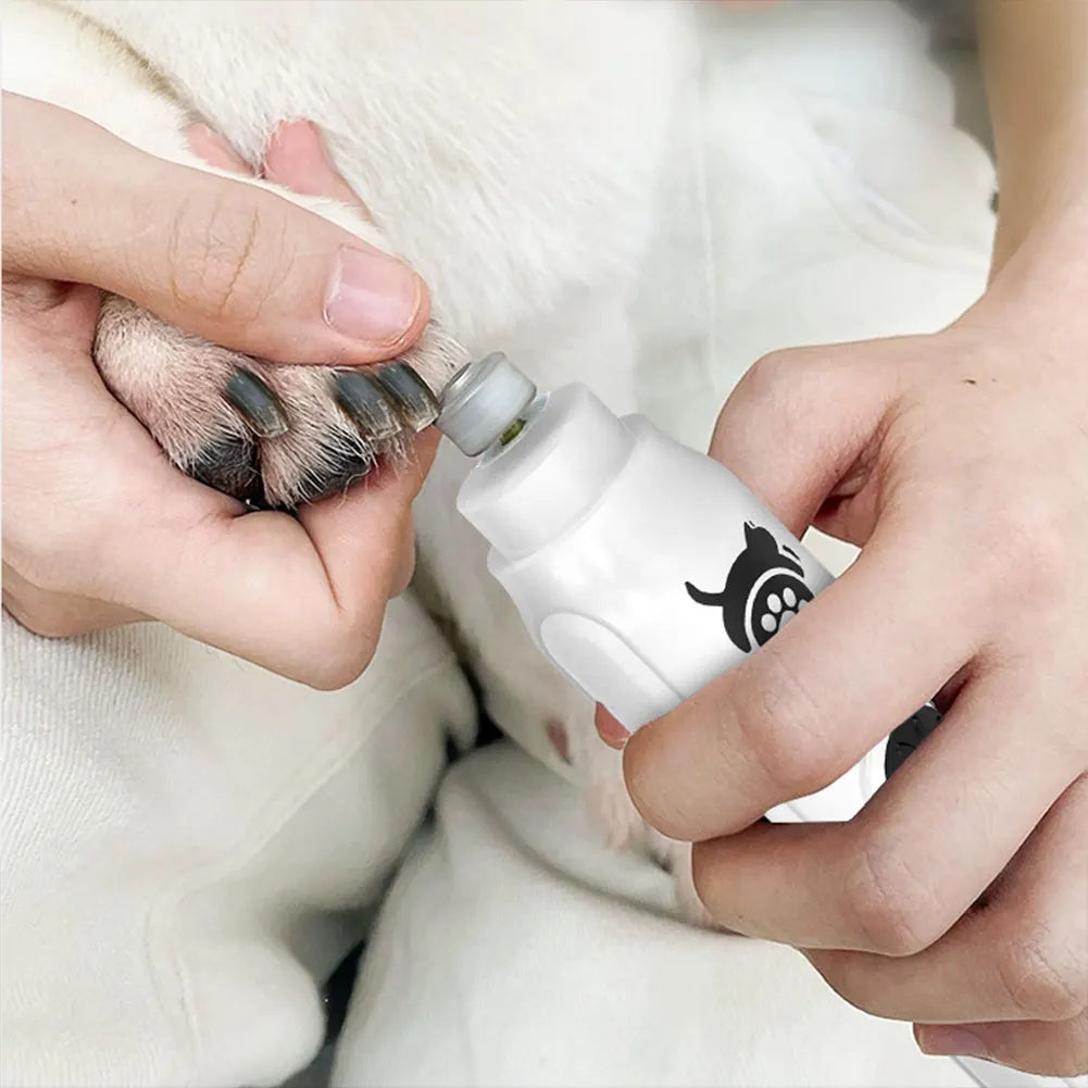Pet Nail Grinder Electric Nail Trimmer Nail Clippers 3 Speed Rechargeable Cat Nail Trimmer for Dogs Cat