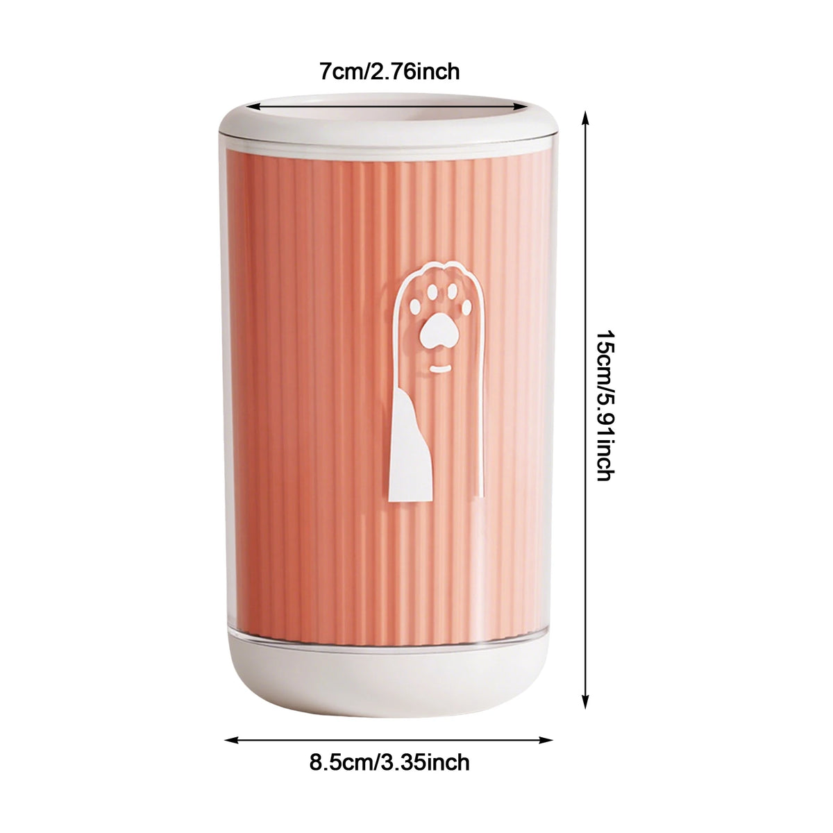 Moku PawClean – Limpiador de Patas para Perros | Cepillos de Silicona Suave para una Limpieza Rápida
