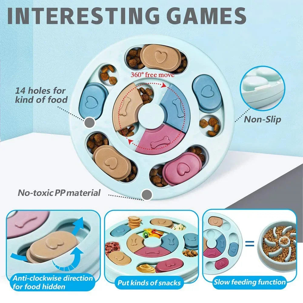 Moku DogMind – Puzzle Interactivo para Perros | Juego de Inteligencia y Estimulación Mental 🐶