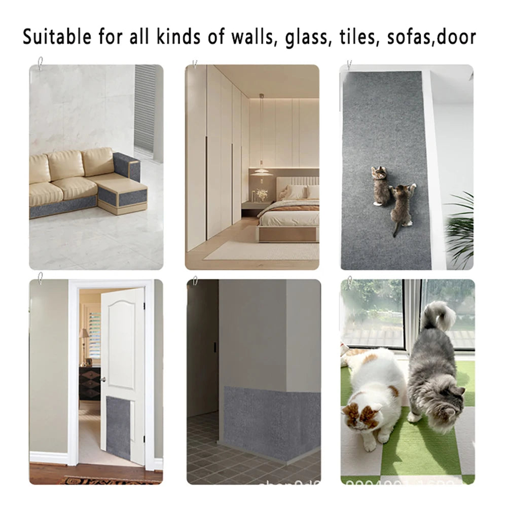 🐱 Moku Scratch – Protector Adhesivo Antirrasguños para Gatos | Protege tus Muebles y Paredes 🐱✨